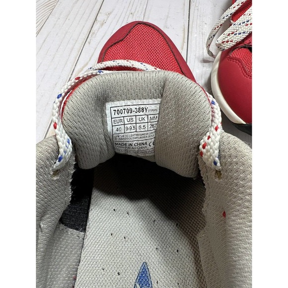 Rare MBT Women's 1997 Classic Retro Style Suede Size 9-9.5 Level 3 Rocker Red - Picture 6 of 13